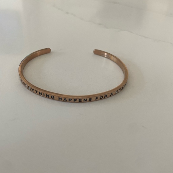 Mantra Band everything happens for a reason great condition gold - Picture 3 of 4